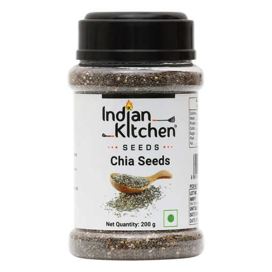 Indian Kitchen Chia Seed 200g - Premium Quality Chia Seeds - Indian Kitchen 